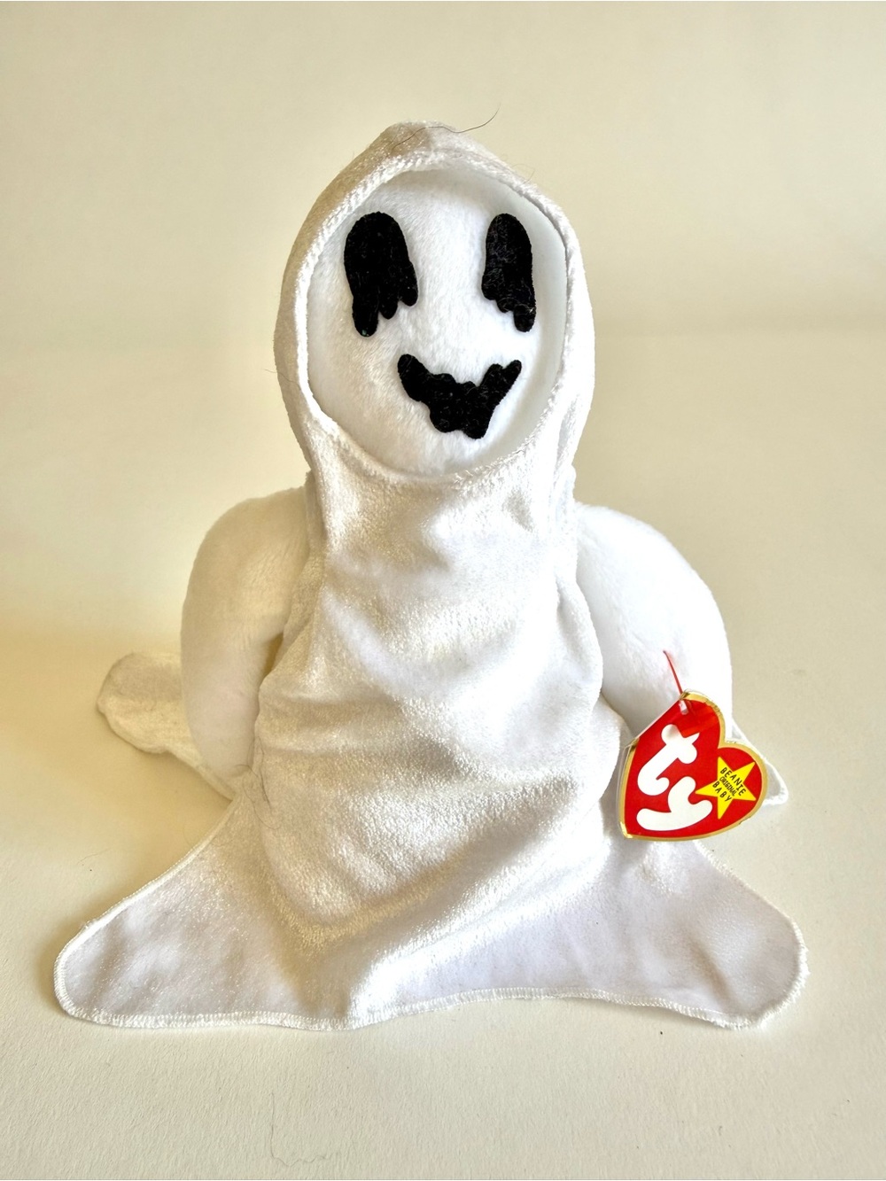 Ty Beanie Baby Sheets Ghost 1999 Retired Mint Halloween Collectible Plush NWT
